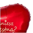 balon foliowy zostaniesz chrzestna czerwony 18 hrt