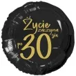 balon foliowy zycie zaczyna sie po 30 czarny 18 rnd