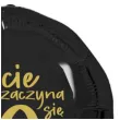 balon foliowy zycie zaczyna sie po 30 czarny 18 rnd