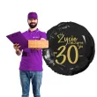 balon foliowy zycie zaczyna sie po 30 czarny 18 rnd