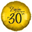 balon foliowy zycie zaczyna sie po 30 zloty 18 rnd