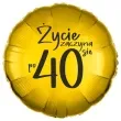 balon foliowy zycie zaczyna sie po 40 zloty 18 rnd