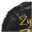 balon foliowy zycie zaczyna sie po 70 czarny 18 rnd