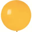 balon g220 pastel olbrzym 80 cm zolty ciemny gemar 31