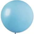 balon g30 pastel olbrzym 80 cm niebieski jasny gemar 31