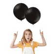 balon gigant pastelowy czarny belbal 24 2 szt