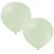 balon gigant pastelowy pistacjowy belbal 24 2 szt
