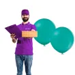 balon gigant pastelowy turkusowy belbal 24 2 szt