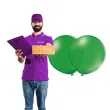 balon gigant pastelowy zielony belbal 36 2 szt