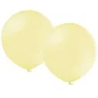 balon gigant pastelowy zolty belbal 24 2 szt