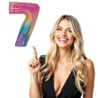 balon grabo 40 cyfra 7 colourful rainbow