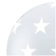balon gwiazdki round transparentne qualatex 36 cali 2 szt