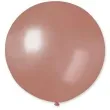 balon kula olbrzym metaliczna rozowo zlota godan 26