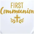 balon lateksowy komunia swieta first communion biale qualatex 11 25 szt