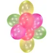 balon neonowe mix amscan 10 8 szt