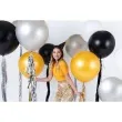 balon okragly srebrny metalik partydeco 39