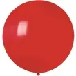 balon olbrzym classic czerwony pastel godan 100 cm