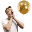 balon olbrzym glossy zloty partydeco 24