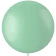 balon olbrzym kula matowy pistacjowy 31 orb