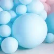 balon olbrzym pastel blekitny partydeco 100 cm