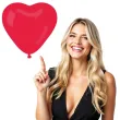 balon serce pastel czerwone gemar 11 100 szt hrt