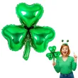 balon w ksztalcie koniczynki na dzien patryka zielona i trzylistna
