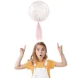 balon z konfetti fredzle roz transparentny arpex 18 orb