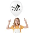 balon z napisem mr bialy partypal 18