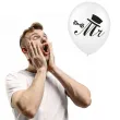 balon z napisem mr bialy partypal 18