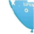 balony 1 urodziny niebieski pastel qualatex 11 25 szt