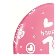 balony 1 urodziny rozowy pastel qualatex 11 25 szt