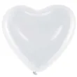 balony 10 serca globos pastel biale 6 szt