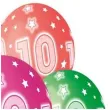balony 10 urodziny gemar 13 5 szt