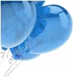 balony 10c blue crystal niebieski partydeco 9 20 szt