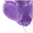 balony 10c quartz purple crystal fioletowy partydeco 9 20 szt