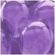 balony 10c quartz purple crystal fioletowy partydeco 9 20 szt