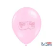 balony 14 buciki strong baby pink 6 szt