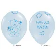 balony 14 mam juz roczek belbal baby blue 50 szt