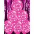 balony 14 wieczor panienski belbal hot pink metalik 6 szt