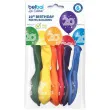 balony 20 urodziny pastel mix belbal 10 6 szt