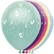balony 3 urodziny folat mix 12 5 szt