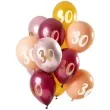 balony 30 urodziny mix folat 12 12 szt
