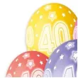 balony 40 urodziny 13 gemar 5 szt