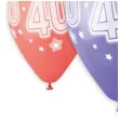 balony 40 urodziny 13 gemar 5 szt
