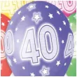 balony 40 urodziny 13 gemar 5 szt