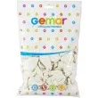 balony 5 pastel gemar white 100 szt