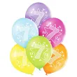 balony 7 urodziny pastel mix belbal 10 6 szt