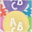 balony abc 123 mix folat 13 6 szt