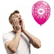 balony absolwent rozowy ciemny pastel qualatex 11 25 szt