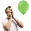 balony b105 pastel zielony limonkowy belbal 12 100 szt